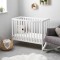 Obaby Cot Spacesaver Bantam White Obaby Cot Spacesaver Bantam White