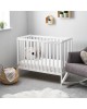 Obaby Cot Spacesaver Bantam White