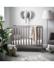 Obaby Cot Spacesaver Bantam Taupe Grey