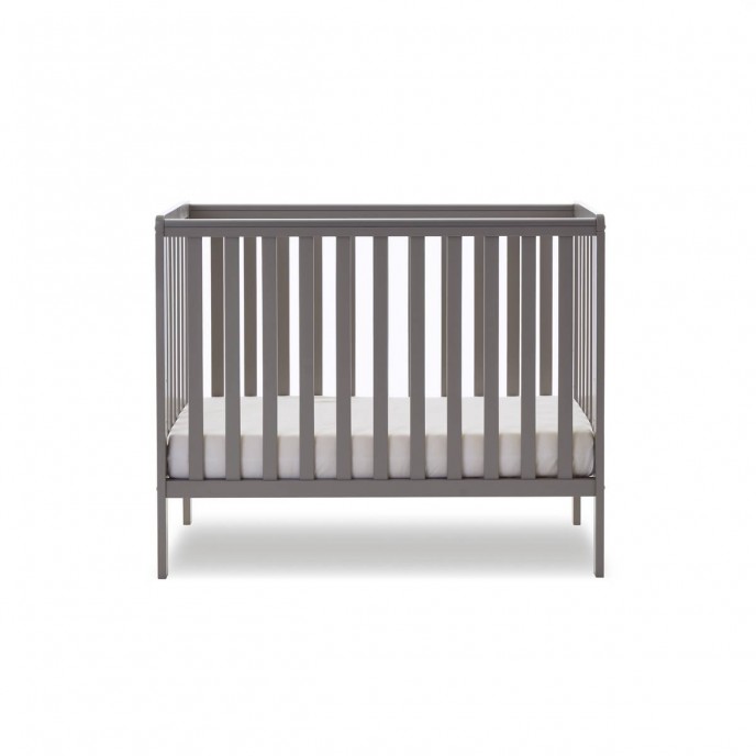 Obaby Cot Spacesaver Bantam Taupe Grey