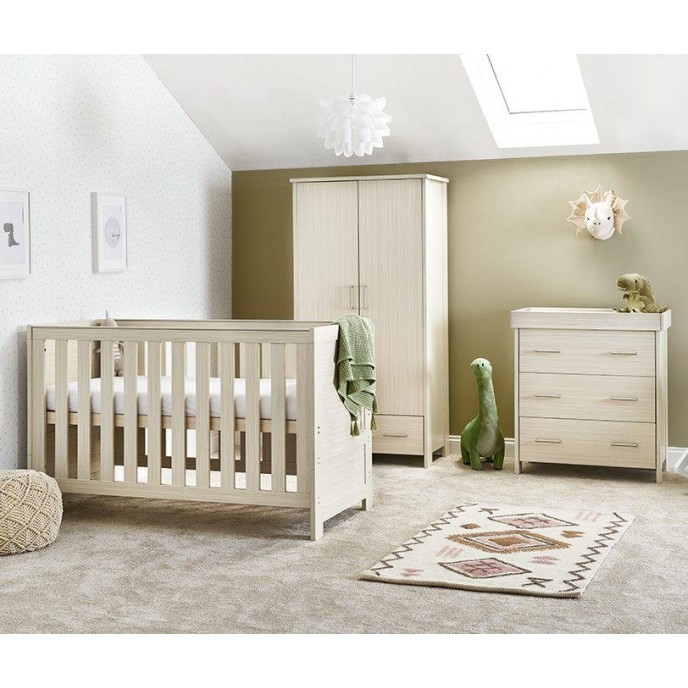 Obaby Nika Nursery Set - Oatmeal