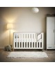 Obaby Nika Nursery Set - Grey Wash with White