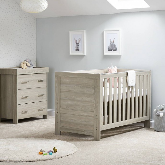 Obaby Nika Nursery Set - Grey Wash