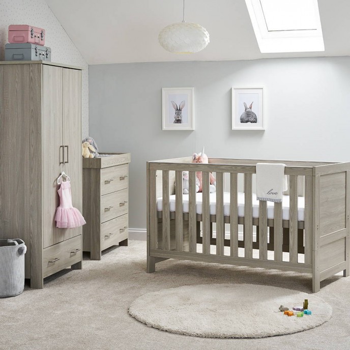 Obaby Nika Nursery Set - Grey Wash