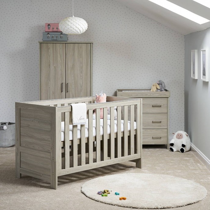 Obaby Nika Nursery Set - Grey Wash