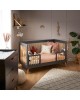 Obaby Cotbed Maya Slate with Natural Obaby Cotbed Maya Slate with Natural