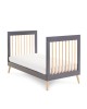 Obaby Cotbed Maya Slate with Natural Obaby Cotbed Maya Slate with Natural