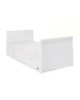 OBaby Cotbed Stamford Sleigh White OBaby Cotbed Stamford Sleigh White
