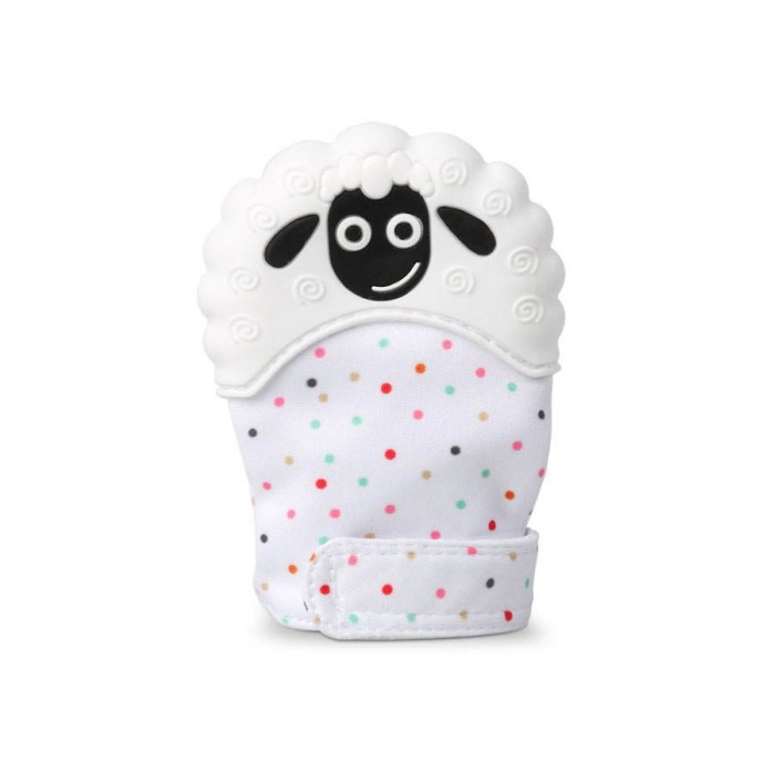 Kiokids Glove Teether Sheep 10cm