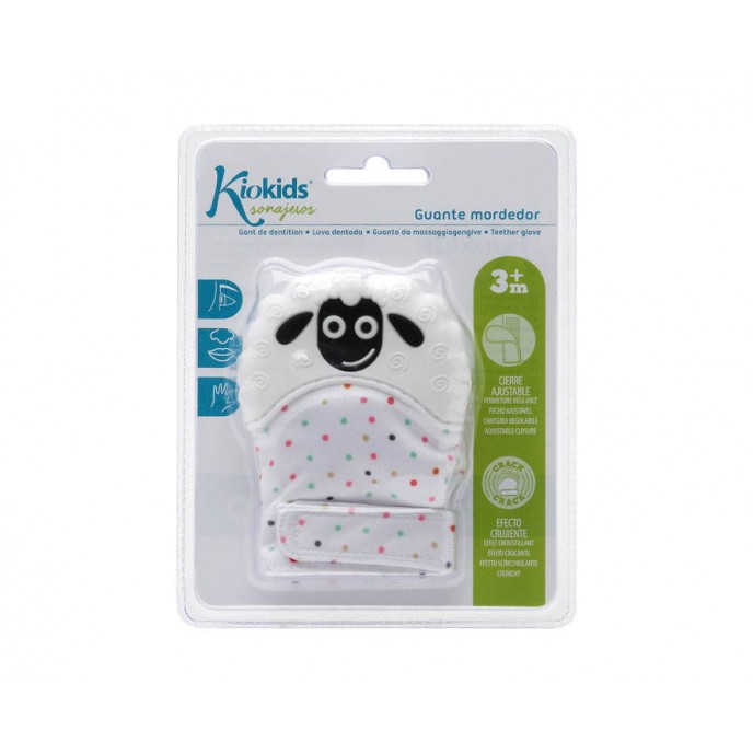 Kiokids Glove Teether Sheep 10cm