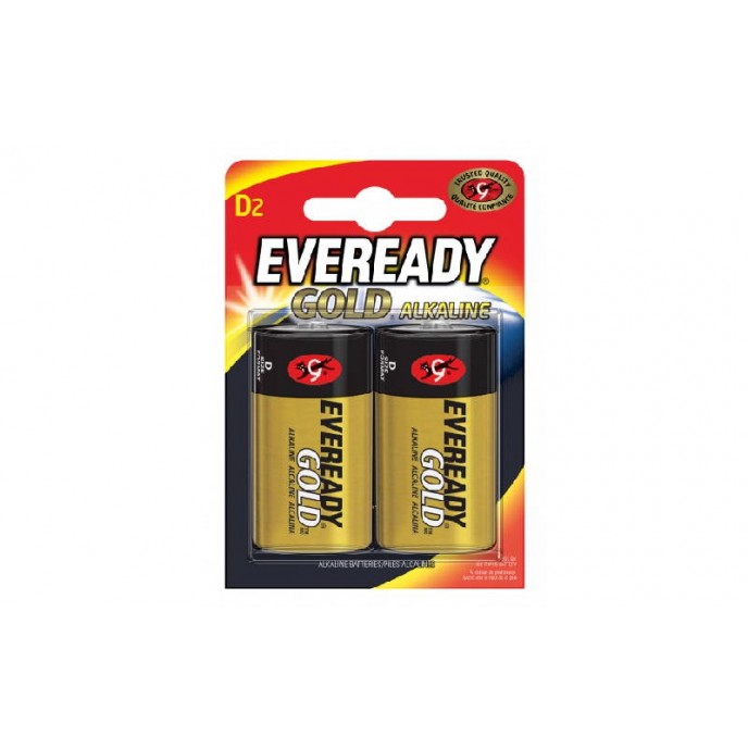 Batteries Eveready Gold Alkaline D