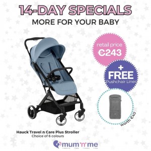 Hauck Stroller Travel n Care Plus Black