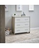 Obaby Nika Nursery Set - Grey Wash with White