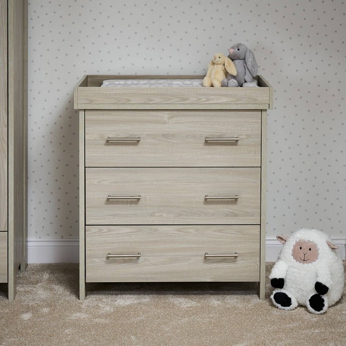 Obaby Nika Nursery Set - Grey Wash