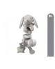 Kiokids Spiral Bunny Grey