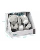 Kiokids Spiral Bunny Grey Kiokids Spiral Bunny Grey