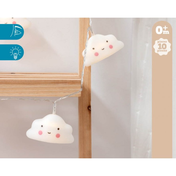 Kiokids Led String Lights Clouds Kiokids Led String Lights Clouds
