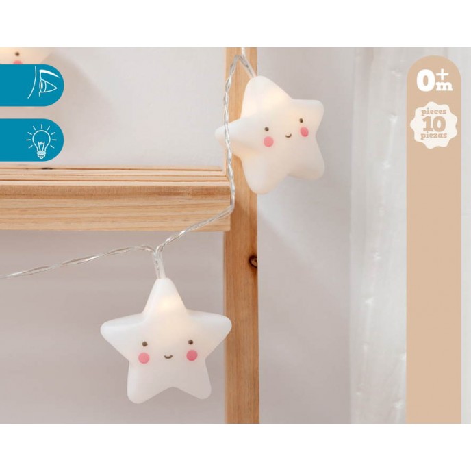 Kiokids Led String Lights Stars Kiokids Led String Lights Stars