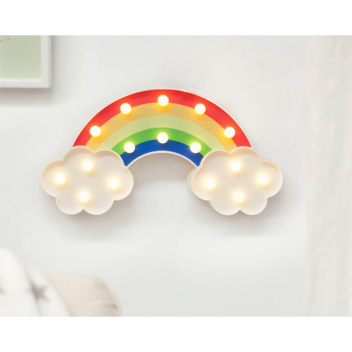 Kiokids Led Wall Mounted Rainbow