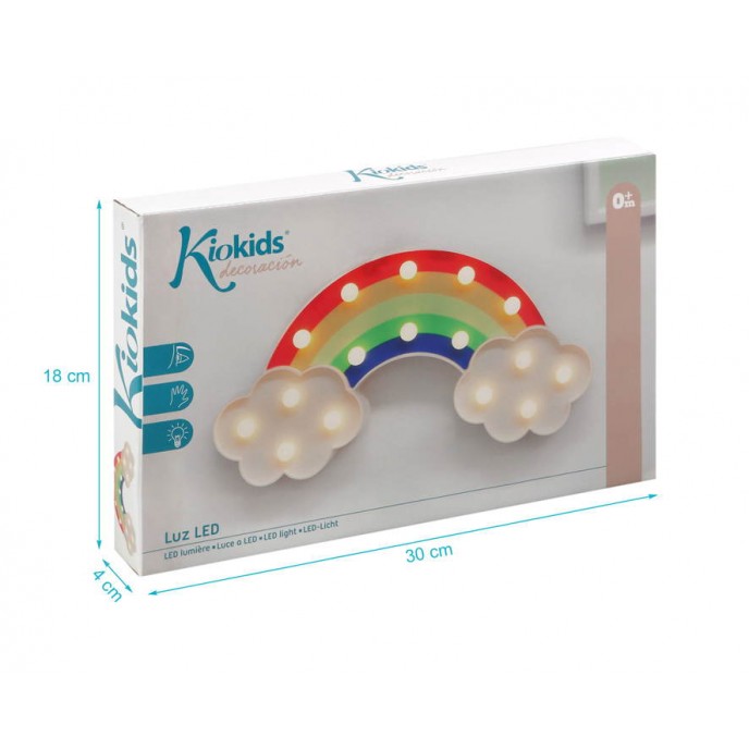 Kiokids Led Wall Mounted Rainbow