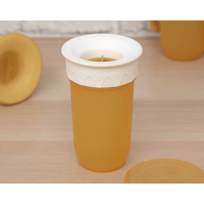 Kiokids 360 Sippy Cup 300ml Yellow