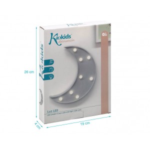 Kiokids Led Wall Mounted Moon Kiokids Led Wall Mounted Moon