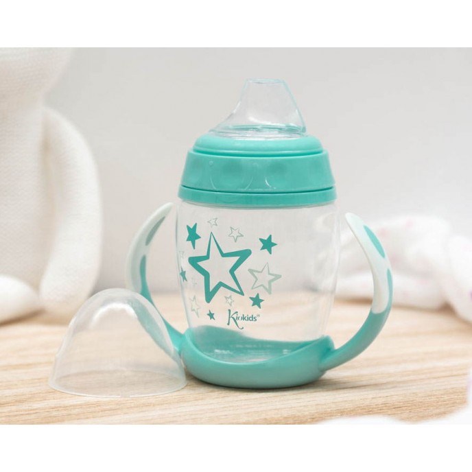 Kiokids Trainer Cup 270ml Blue Stars