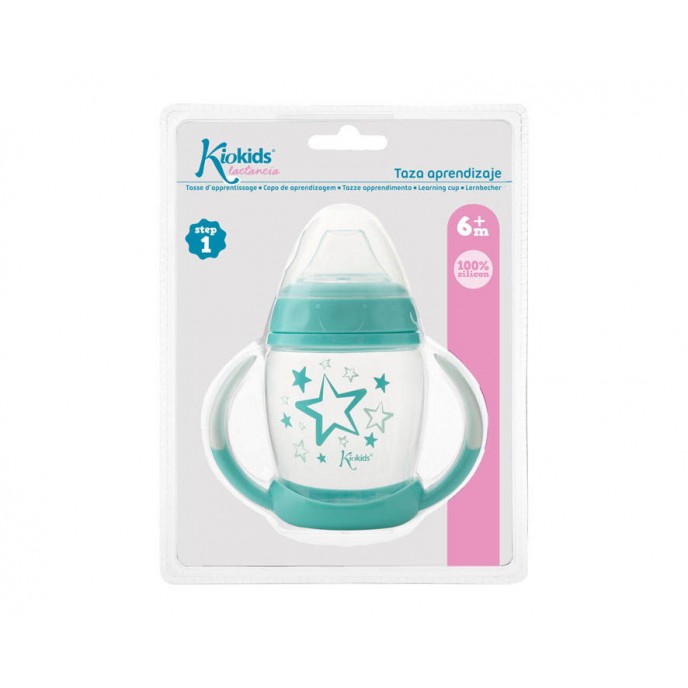 Kiokids Trainer Cup 270ml Blue Stars