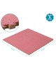 Kiokids Puzzle Mat 60X60cm 4pcs Pink Fabric
