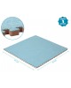Kiokids Puzzle Mat 60X60cm 4pcs Blue Fabric