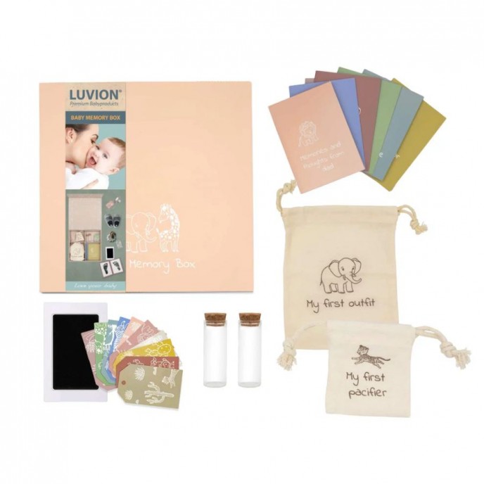 Luvion Baby Memory Box Pink Luvion Baby Memory Box Pink