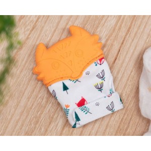 Kiokids Glove Teether Fox 10cm Kiokids Glove Teether Fox 10cm