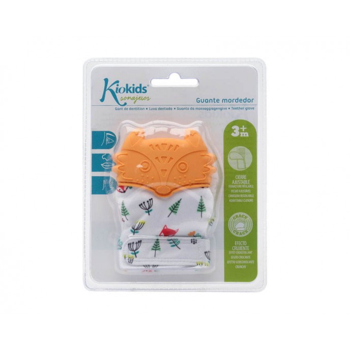 Kiokids Glove Teether Fox 10cm