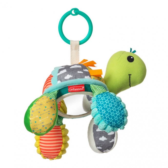 Infantino Go Gaga Mirror Pal Turtle Infantino Go Gaga Mirror Pal Turtle