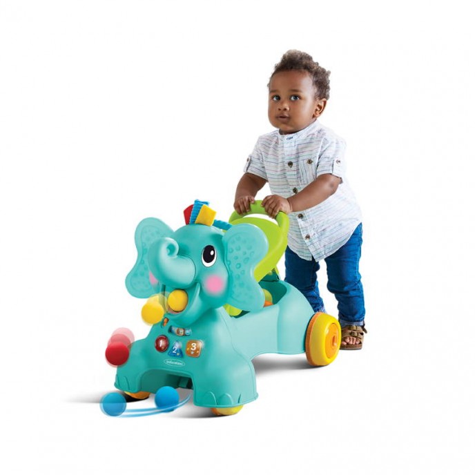 Infantino 3 in 1 Sit Walk and Ride Elephant