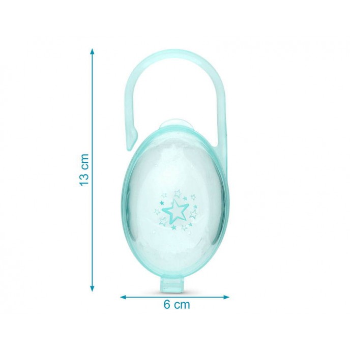 Kiokids Soother Holder Stars Blue Kiokids Soother Holder Stars Blue