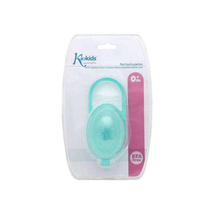 Kiokids Soother Holder Stars Blue Kiokids Soother Holder Stars Blue