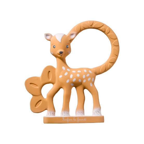 Sophie La Girafe Fanfan the Fawn Teething Ring Sophie La Girafe Fanfan the Fawn Teething Ring