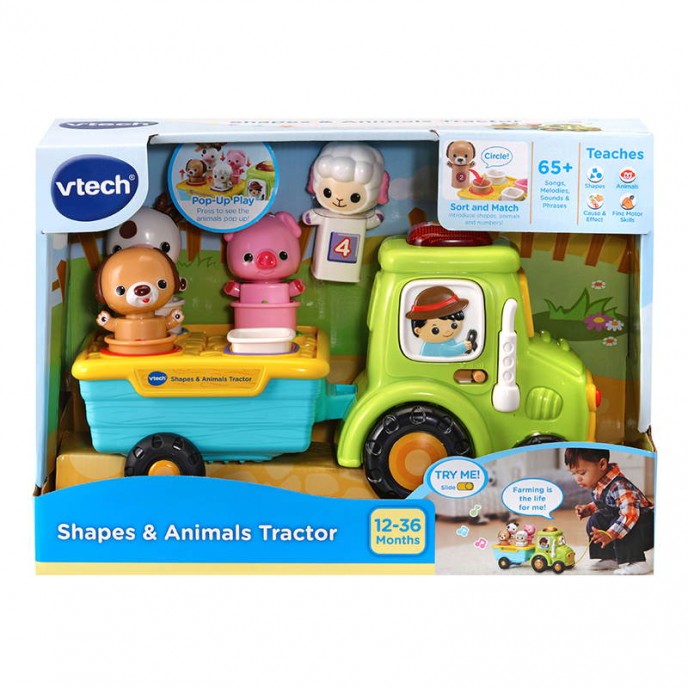 Vtech Shapes & Animals Tractor