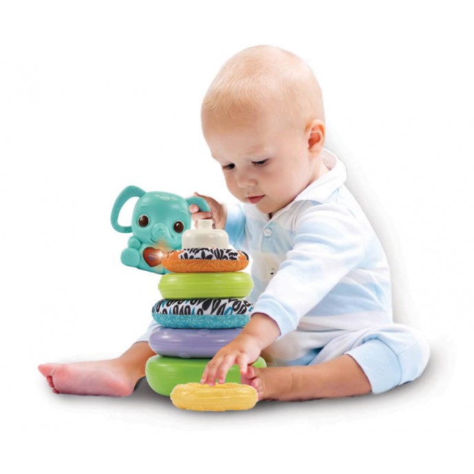 Vtech Stack Rattle and Link Elephant