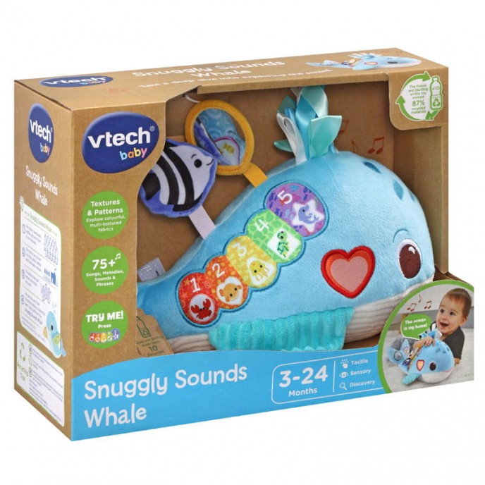 Vtech Snuggly Sounds Whale