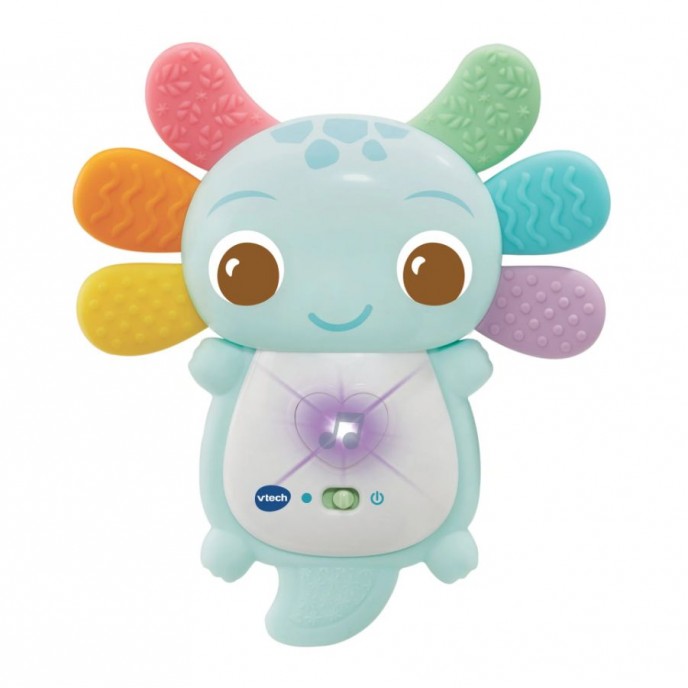 Vtech Rainbow Colours Axolotl Teether Blue