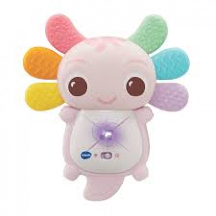 Vtech Rainbow Colours Axolotl Teether Pink Vtech Rainbow Colours Axolotl Teether Pink