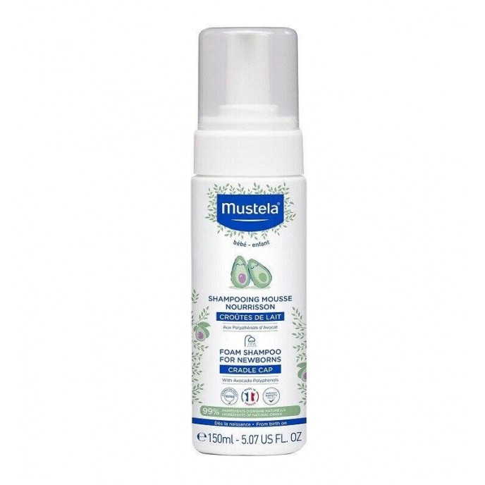 Mustela Foam Shampoo for Newborn Cradle Cap 150ml Mustela Foam Shampoo for Newborn Cradle Cap 150ml