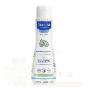 Mustela Multi-Sensory Bubble Bath 200ml  Mustela Multi-Sensory Bubble Bath 200ml