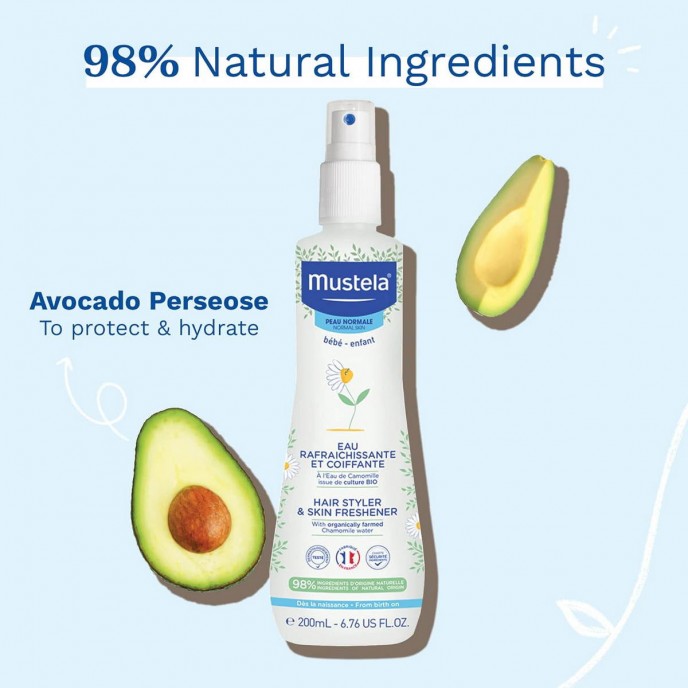 Mustela Hair Styler and Skin Refresher 200ml Mustela Hair Styler and Skin Refresher 200ml