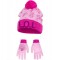 Glove and Beanie Set Lol Surprise Pink