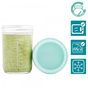 Babymoov Glass Storage Pots 8pk 