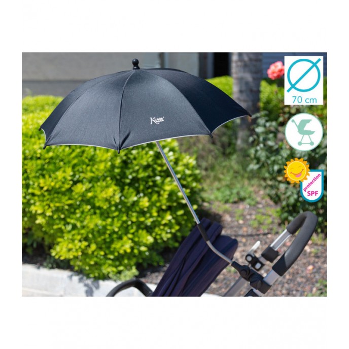 Kiokids Parasol with UV Protection Black