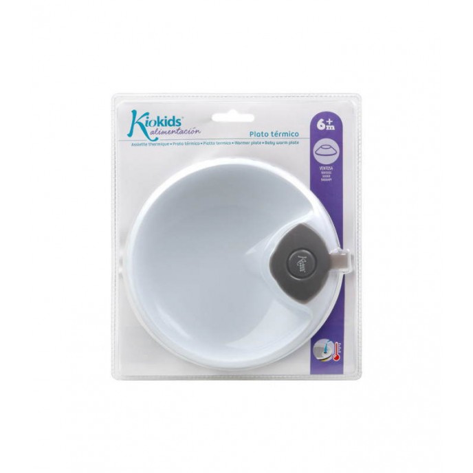 Kiokids Suction Plate with Food Warmer